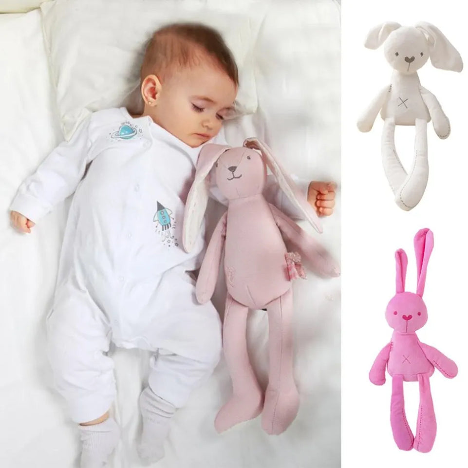 42CM Cute Long Ears Pacify Rabbit Doll Baby Soft Plush Toys Appease Sleeping Stuffed Animal Baby Toys for Children Birthday Gift