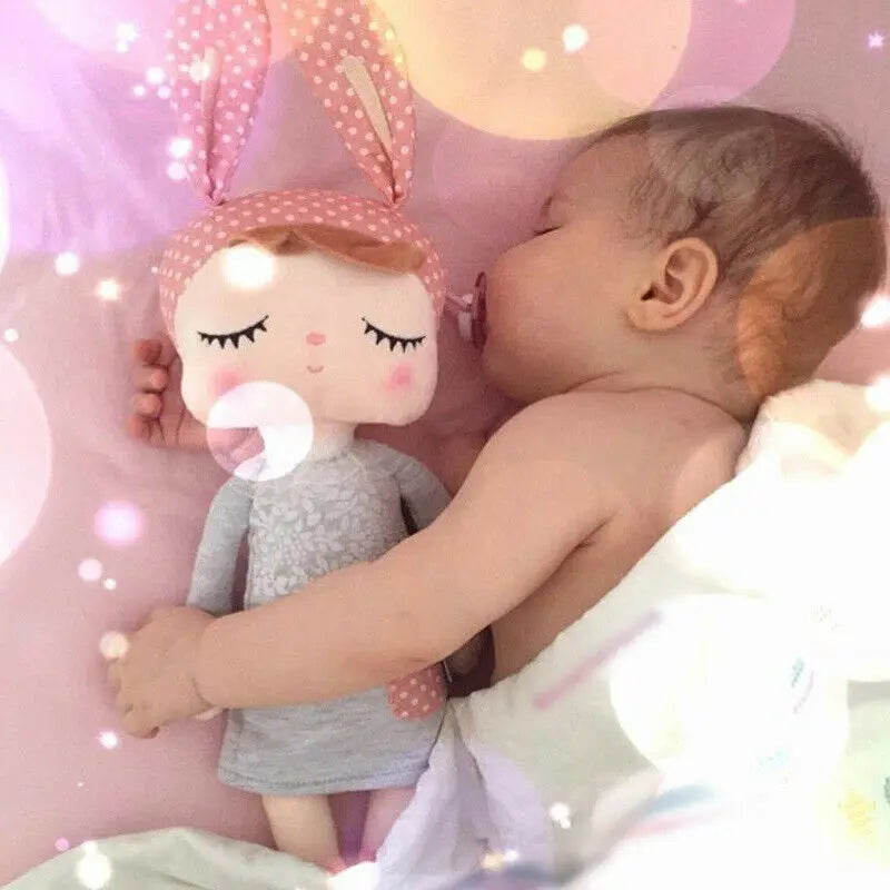 Angela Rabbit Metoo Sleeping Doll Cartoon Cute Stuffed Plush Toy Baby Birthday Gifts Cute Soft Infant Newborn Baby Comfort toy