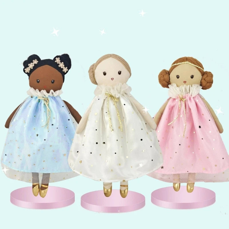 35cm Long-legged Cartoon Nordic Style Nordic Children Soothing Doll Plush Toys Baby Girls Sleeping Toys Room Decor Kids Gifts